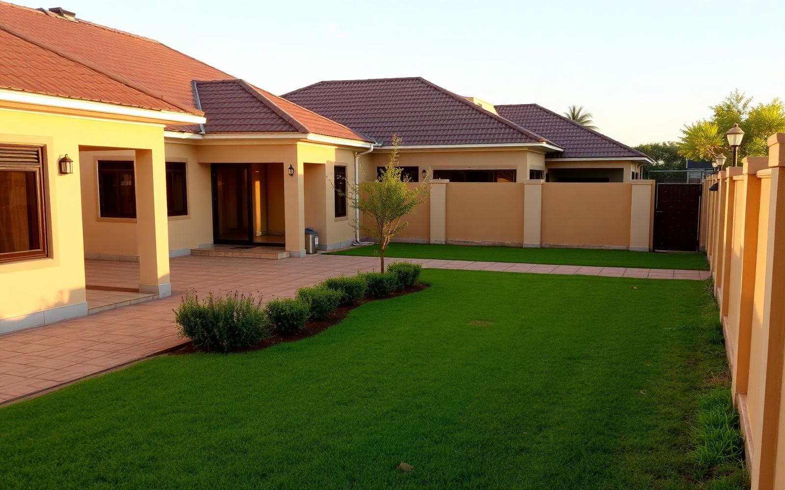 Modern residential property with a secure compound in Kitui, Kenya
